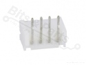 Box header JST PH 4-pin male connector 2mm haaks